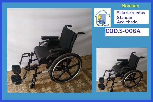 silla de ruedas standar ADULTO