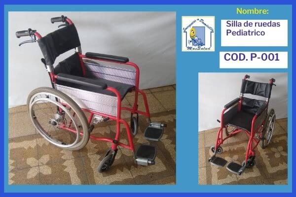 silla de ruedas pediatrica